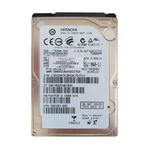 Buy HP 603668-001 | 320GB 7200RPM SATA 3Gb/s 16MB Cache 3.5-inch Hard Drive Refurbished - $171.76 HP 603668-001 | 320GB 7200RPM SATA 3Gb/s 16MB Cache 3.5-inch Hard Drive Refurbished - Hewlett-Packard (ou HP en abrégé) refurbished available on Gotodirect