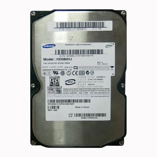 Dell 0C9313 | 80GB 7200RPM SATA 3Gb/s 8MB Cache 3.5-Inch Hard Drive Refurbished - Dell refurbished available on Gotodirect