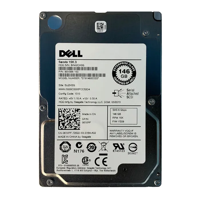 Seagate 9SV066-150 | Savvio 15K.3 Series 146GB 15000RPM SAS 6Gb/s 64MB Cache (CE) 2.5-Inch Hard Drive Refurbished - Seagate refurbished available on Gotodirect