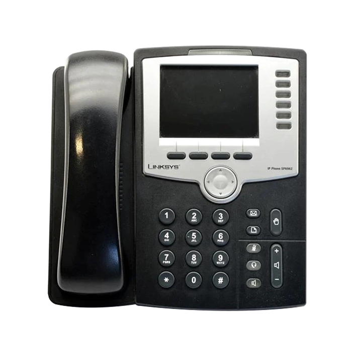 Linksys SPA962 | 6-Line IP Phone with 2 x Ethernet Ports Refurbished - Linksys refurbished available on Gotodirect