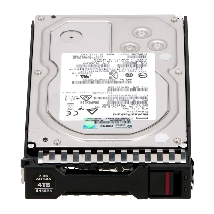 HP 844894-001 | 4TB 7200RPM SAS 6Gb/s Hot-Pluggable LFF 3.5-inch Hard Drive for ProLiant DL360 Server Refurbished - Hewlett-Packard (ou HP en abrégé) refurbished available on Gotodirect