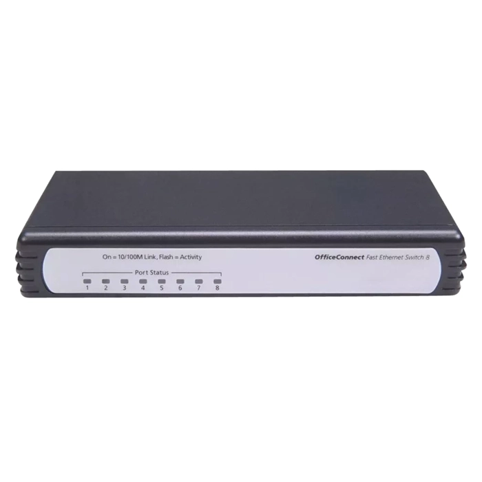 HP JD856A#ABA | ProCurve 1405 Series 1405C-8 8 x RJ-45 Ports 10/100Base-TX Layer 2 Unmanaged 2U Rack-mountable Fast Ethernet Network Switch Refurbished - Hewlett-Packard (ou HP en abrégé) refurbished available on Gotodirect