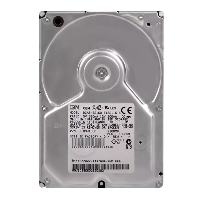 Buy IBM 09J1038 | 4GB 5400RPM Ultra SCSI 448KB Cache 3.5-Inch Hard Drive Refurbished - $202.31 IBM 09J1038 | 4GB 5400RPM Ultra SCSI 448KB Cache 3.5-Inch Hard Drive Refurbished - refurbished available on Gotodirect