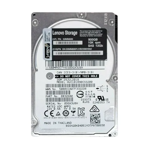 Lenovo 00MM695 | 900GB 10000RPM SAS SFF 2.5-Inch Hard Drive Refurbished - Lenovo refurbished available on Gotodirect