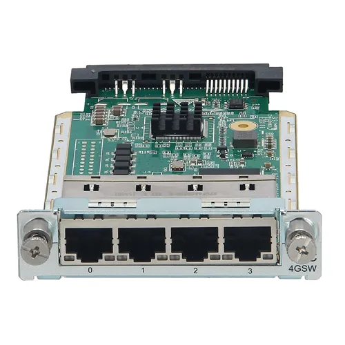 HP JG740-61101 | MSR 4 x Ports 1000Base-T RJ-45 Gigabit Ethernet PoE Switch SIC Network Switch Module Refurbished - Hewlett-Packard (ou HP en abrégé) refurbished available on Gotodirect