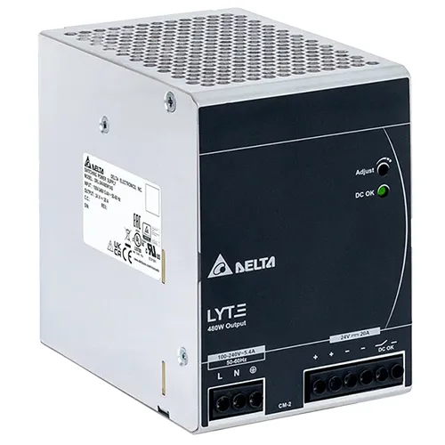 Buy Delta DRL-24V480W1AS | 480-Watt 24V 20A DIN Rail Power Supply Refurbished - $385.00 Delta DRL-24V480W1AS | 480-Watt 24V 20A DIN Rail Power Supply Refurbished - refurbished available on Gotodirect