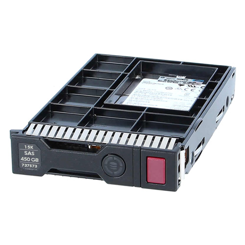 HP 737573-001 | 450GB 15000RPM SAS 12Gb/s Hot Swappable 2.5-Inch Hard Drive Refurbished - Hewlett-Packard (ou HP en abrégé) refurbished available on Gotodirect