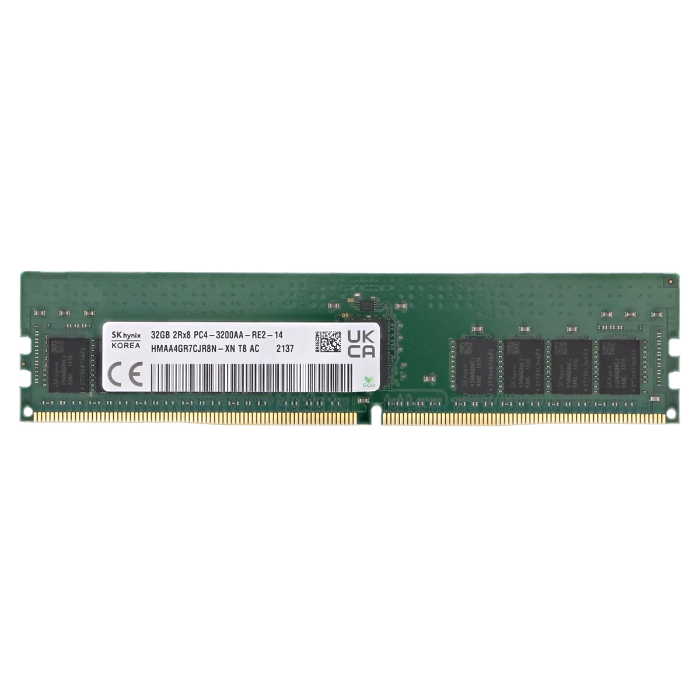Hynix HMAA4GR7CJR8N-XNT8AC | 32GB DDR4-3200MHz ECC Registered CL22 288-Pin RDIMM 1.2V 2Rx8 Memory Module Refurbished -  refurbished available on Gotodirect