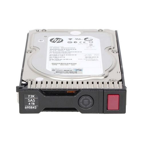 HP 695842-001 | 4TB 7200RPM SAS 6Gb/s Hot-Pluggable 3.5-Inch Midline Hard Drive for G8 ProLiant Servers Refurbished - Hewlett-Packard (ou HP en abrégé) refurbished available on Gotodirect