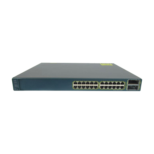 Cisco WS-C3560E24TDSD-RF | Catalyst 3560-E Series 3560E-24TD 24 x Ports 10/100/1000Base-T + 2 x SFP+ X2 Ports Layer 3 Managed 1U Rack-mountable Gigabit Ethernet Network Switch Refurbished - Cisco Systems Inc. refurbished available on Gotodirect