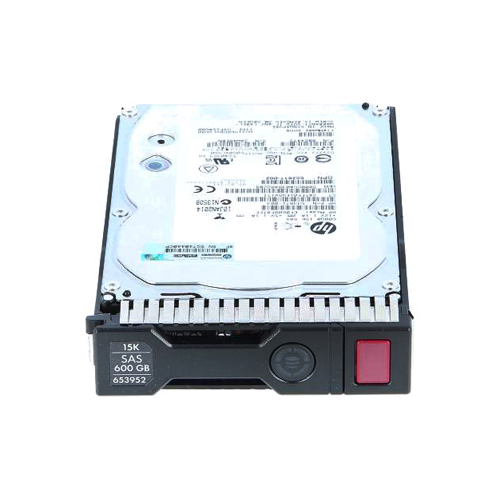 HP 653952-001 | 600GB 15000RPM SAS 6Gb/s Hot-Pluggable Dual Port LFF 3.5-inch Hard Drive for Gen8/9 ProLiant Server/Storage Array Refurbished - Hewlett-Packard (ou HP en abrégé) refurbished available on Gotodirect
