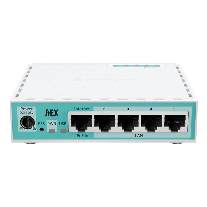 Mikrotik E50UG | hEX refresh 5-Ports Gigabit Ethernet Router Refurbished - MikroTik refurbished available on Gotodirect