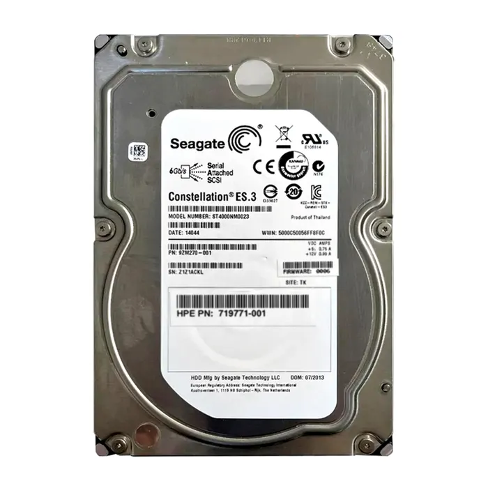 Seagate 9ZM270-001 | Constellation ES.3 Series 4TB 7200RPM SAS 6Gb/s 128MB Cache (CE) 3.5-Inch Hard Drive Refurbished - Seagate refurbished available on Gotodirect