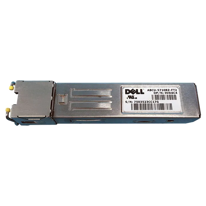 Dell 0VK6C4 | 1Gb/s 1000Base-T Copper-Mode 100m RJ-45 Connector SFP Transceiver Module Refurbished - Dell refurbished available on Gotodirect