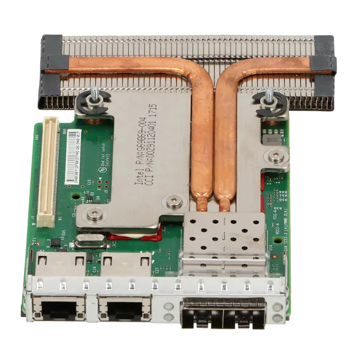 Dell C63DV | Intel X520 2-Ports SFP+ 10Gb/s + I350 2-Ports 1GbE Mezzanine Network Daughter Card for PowerEdge R620 / R630 Refurbished - Dell refurbished available on Gotodirect