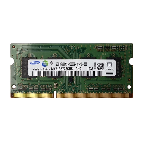 Samsung M471B5773CHS-CH9 | 2GB DDR3-1333MHz PC3-10600 Non-ECC Unbuffered SODIMM CL9 1Rx8 1.5V 204-Pin Memory Module Refurbished - Samsung refurbished available on Gotodirect
