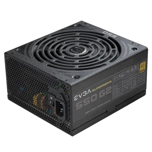 EVGA 220-G2-0550-Y1 | SuperNOVA 550-Watts 100-240V 50-60Hz 80-Plus Gold Fully Modular Power Supply Refurbished - EVGA refurbished available on Gotodirect