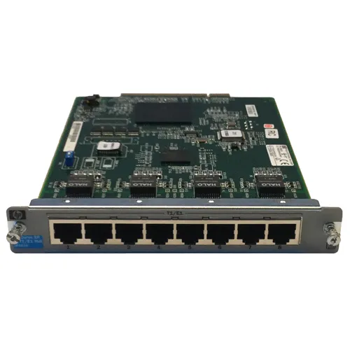 HP J8463A | ProCurve Secure Router DL Wide 8 x Ports T1/E1 Network Expansion Module Refurbished - Hewlett-Packard (ou HP en abrégé) refurbished available on Gotodirect