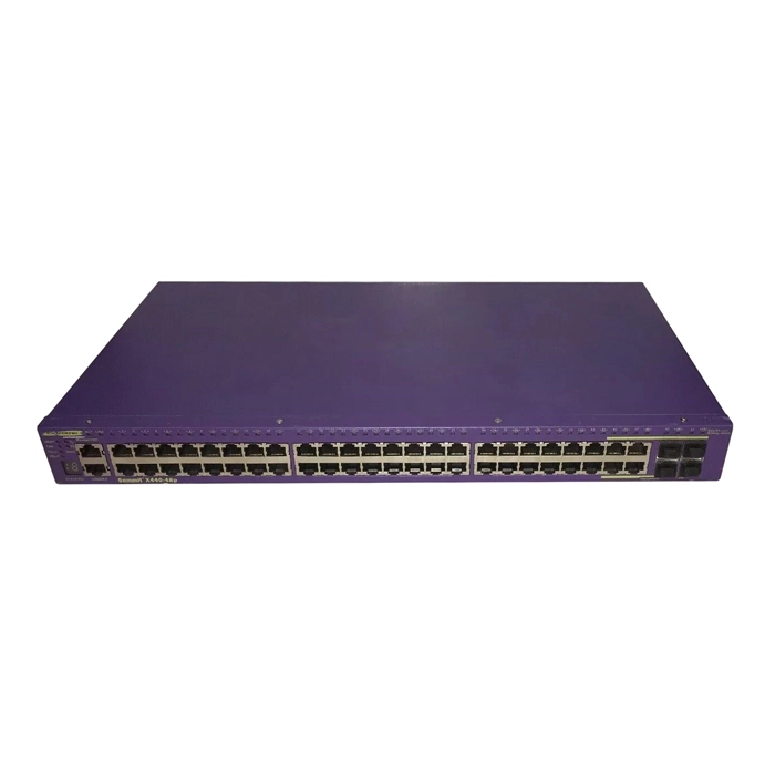 Extreme Networks X440-48P | Summit X440 Series 48 x RJ-45 Ports PoE+ 10/100/1000Base-T + 2 x Shared SFP Ports + 2 x SFP+ Ports Layer 3 Managed Rack-mountable Gigabit Ethernet Network Switch Refurbished -  refurbished available on Gotodirect