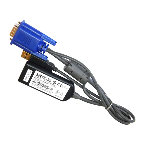 Buy HP 520-914-501 | 1-Port VGA HD-15 Male to 1-Port RJ-45 + 1-Port USB Type-A 2.0 Virtual Media CAC Interface Adapter Refurbished - $197.18 HP 520-914-501 | 1-Port VGA HD-15 Male to 1-Port RJ-45 + 1-Port USB Type-A 2.0 Virtual Media CAC Interface Adapter Refurbished - Hewlett-Packard (ou HP en abrégé) refurbished available on Gotodirect