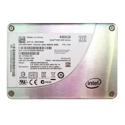 Intel SSDSC2BW480A3D | 520 480GB Multi-Level Cell SATA 6Gb/s 2.5-Inch Solid State Drive Refurbished - Intel refurbished available on Gotodirect