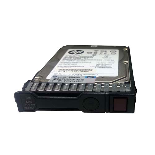 HP 728759-001 | 300GB 10000RPM SAS 6Gb/s SFF Hot-Pluggable Dual Port 2.5-inch Hard Drive for Gen8 to Gen9 ProLiant Servers Refurbished - Hewlett-Packard (ou HP en abrégé) refurbished available on Gotodirect