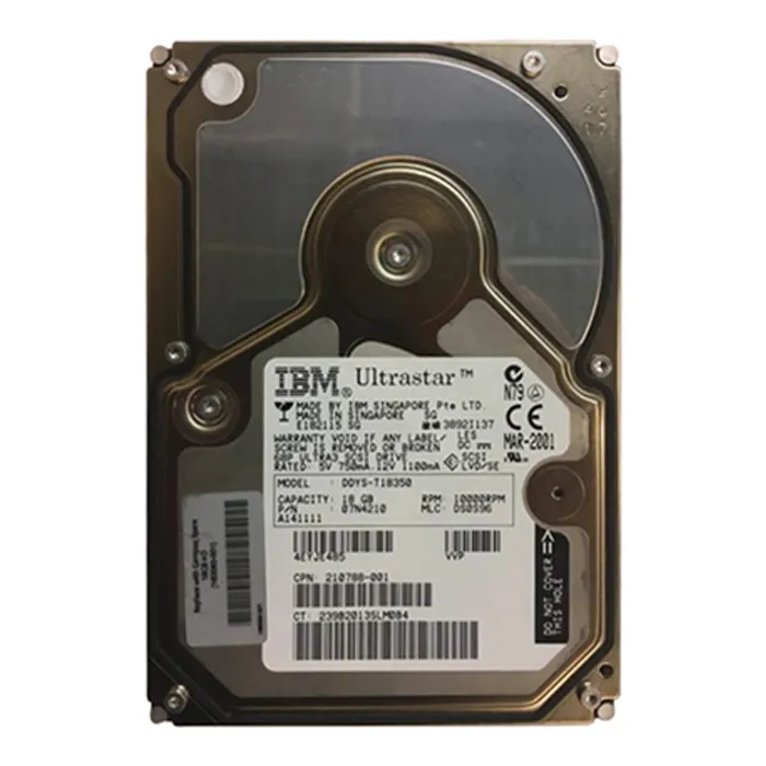 Buy HP 210788-001 | 18.2GB 10000RPM Ultra160 SCSI 68-Pin 3.5-Inch Hard Drive Refurbished - $471.54 HP 210788-001 | 18.2GB 10000RPM Ultra160 SCSI 68-Pin 3.5-Inch Hard Drive Refurbished - Hewlett-Packard (ou HP en abrégé) refurbished available on Gotodirect
