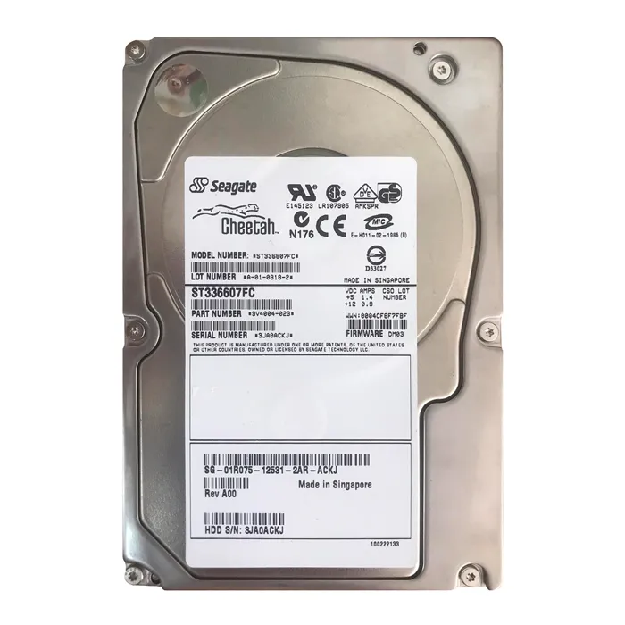 Seagate 9V4004-023 | Cheetah 15K.6 Series 36.7GB 10000RPM Fibre Channel 2Gb/s 8MB Cache (CE) 3.5-Inch Hard Drive Refurbished - Seagate refurbished available on Gotodirect
