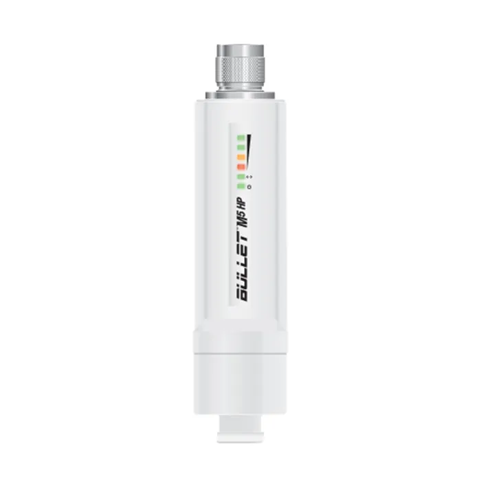 Ubiquiti BULLETM5-HP | Bullet M5 AirMax 100Mb/s IEEE 802.11n 1 x Port 10/100Base-TX 5GHz Zero-Variable Weatherproof Outdoor Radio Refurbished - Ubiquiti refurbished available on Gotodirect