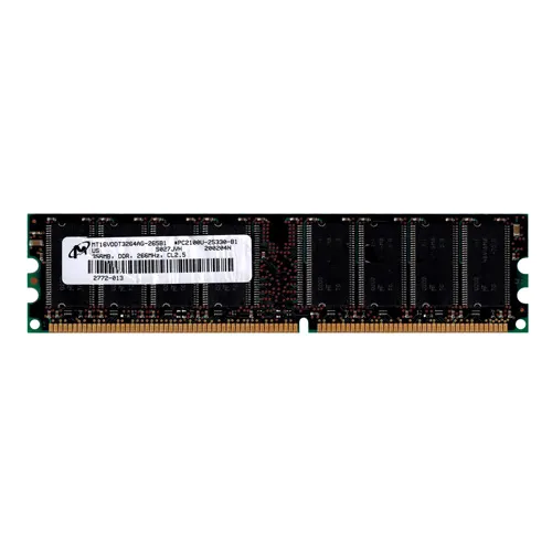 Buy Micron MT16VDDT3264AG-265B1 | 256MB DDR-266MHz PC-2100 Non-ECC Unbuffered UDIMM CL2.5 2Rx8 2.5V 184-Pin Memory Module Refurbished - $78.62 Micron MT16VDDT3264AG-265B1 | 256MB DDR-266MHz PC-2100 Non-ECC Unbuffered UDIMM CL2.5 2Rx8 2.5V 184-Pin Memory Module Refurbished - refurbished available on Gotodirect