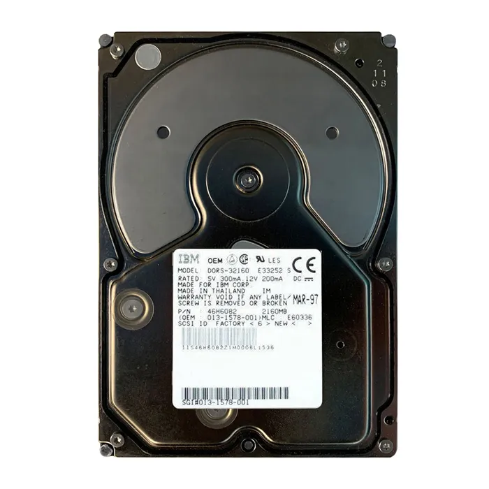 IBM 46H6082 | Ultrastar 4GB 5400RPM Ultra SCSI 448KB Cache 3.5-Inch Hard Drive Refurbished -  refurbished available on Gotodirect