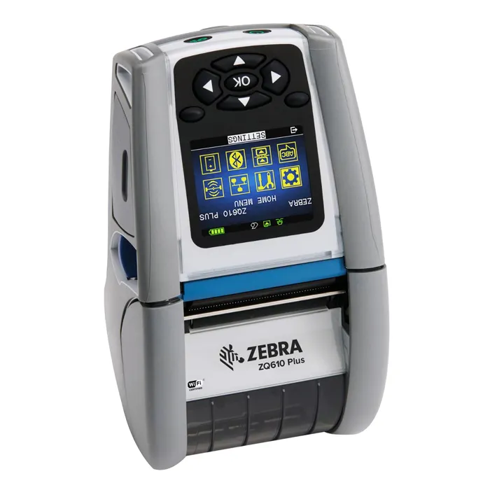 Zebra ZQ61-HUFA004-00 | ZQ610 Plus-HC Monochrome Desktop Industrial Mobile Direct Thermal Label/Receipt Printer Refurbished - Zebra Technologies (si la marque se réfère à l refurbished available on Gotodirect