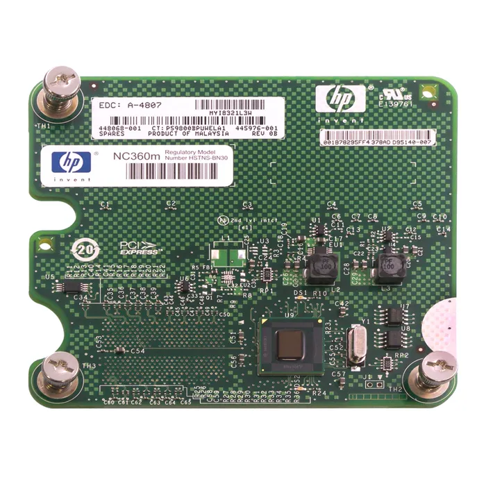 HP 448068-001 | BLC NC360m Dual Port 1GB Ethernet Mezzanine Network Adapter Refurbished - Hewlett-Packard (ou HP en abrégé) refurbished available on Gotodirect