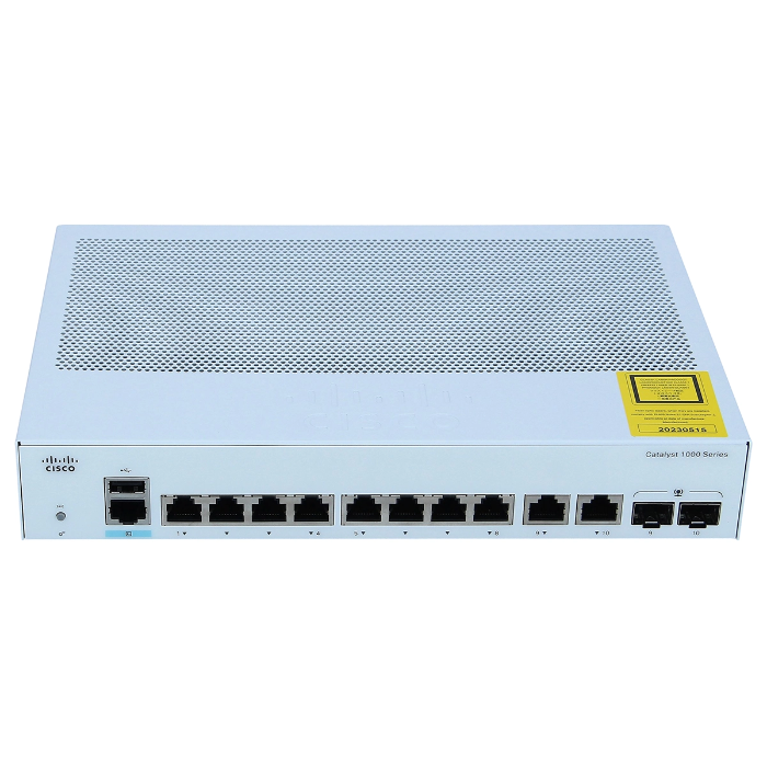 Buy Cisco C1000-8T-2G-L-RF | Catalyst C1000 Series C1000-8T-2G 8 x Ports 10/100/1000Base-T + 2 x Ports Combo SFP Layer 2 Managed Gigabit Ethernet Network Switch Refurbished - $1840.99 Cisco C1000-8T-2G-L-RF | Catalyst C1000 Series C1000-8T-2G 8 x Ports 10/100/1000Base-T + 2 x Ports Combo SFP Layer 2 Managed Gigabit Ethernet Network Switch Refurbished - Cisco Systems Inc. refurbished available on Gotodirect