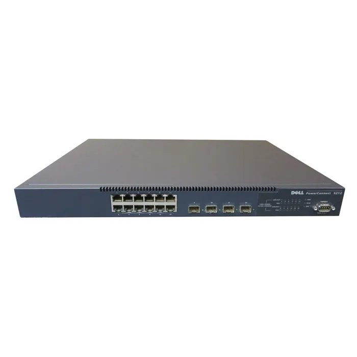 Dell 9Y198 | PowerConnect 5212 12 x Port Gigabit Ethernet + 4 x Ports 1000Base-SFP Layer 3 Managed 1U Rack-mountable Gigabit Ethernet Managed Switch Refurbished - Dell refurbished available on Gotodirect