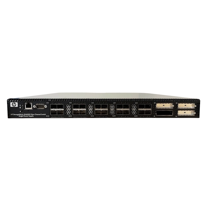 HP BK780A | StorageWorks SN6000 12 x Ports 8GB/s Single Power Fibre Channel Switch Refurbished - Hewlett-Packard (ou HP en abrégé) refurbished available on Gotodirect