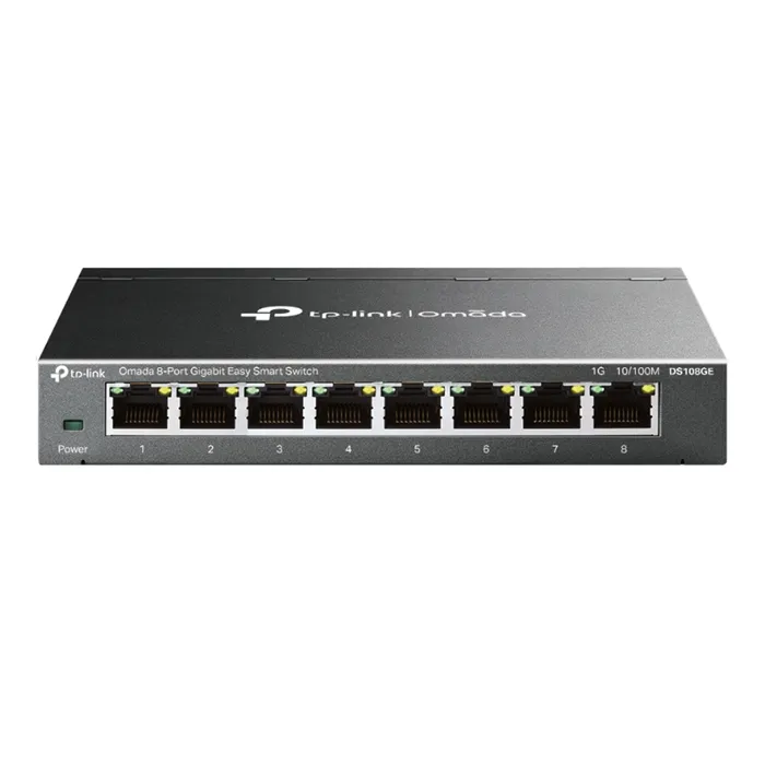 TP-LINK DS108GE | Omada 8-Port Gigabit Easy Smart Switch Refurbished - TP-Link refurbished available on Gotodirect