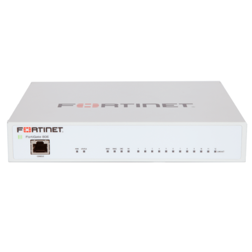 Fortinet FG-80E | FortiGate 80E Series 12 x Ports 1000Base-T + 2 x Ports 1GbE Shared + 1 x Port 1GbE DMZ + 1 x Port 1GbE HA Network Security Firewall Appliance Refurbished - Fortinet refurbished available on Gotodirect