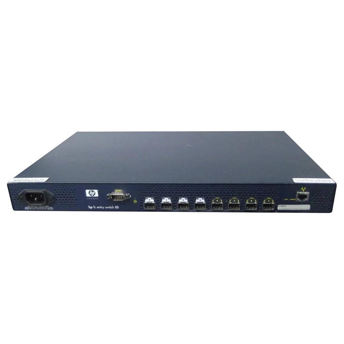 HP A7346A | SureStore 8 x Ports 1/2GB Fiber Channel SAN Switch Refurbished - Hewlett-Packard (ou HP en abrégé) refurbished available on Gotodirect
