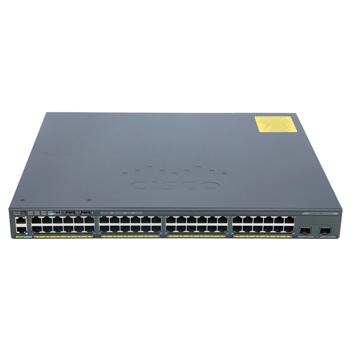 Cisco WS-C2960X-48LPD-L | Catalyst 2960X Series 2960X-48LPD-L 48 x RJ-45 Ports PoE+ 10/100/1000Base-T + 2 x SFP+ Ports Layer 3 Managed 1U Rack-mountable Gigabit Ethernet Network Switch Refurbished - Cisco Systems Inc. refurbished available on Gotodirect