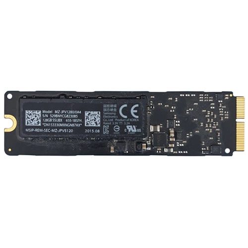 Samsung MZ-JPV1280/0A4 | 128GB Multi-Level-Cell SATA 6Gb/s M.2 22110 Solid State Drive for MacBook Refurbished - Samsung refurbished available on Gotodirect