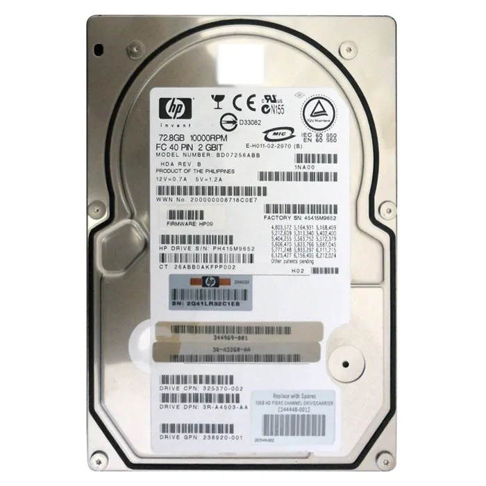 Compaq 344969-001 | 73GB 10000RPM Fibre Channel 4Gb/s 2.5-Inch Hard Drive Refurbished -  refurbished available on Gotodirect
