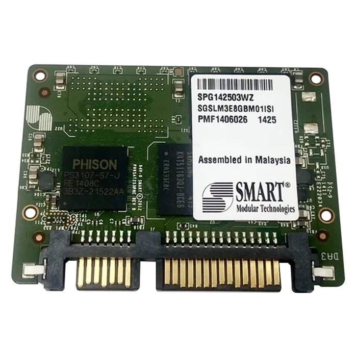 Smart Modular SGSLM3E8GBM01ISI | 8GB ISATA Solid State Drive Refurbished -  refurbished available on Gotodirect
