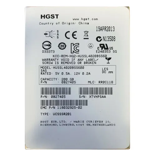 EMC 118032925-02 | 200GB Single-Level-Cell SAS 6Gb/s 2.5-Inch Solid State Drive Refurbished -  refurbished available on Gotodirect