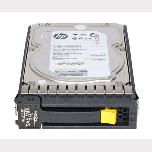 HP 743403-001 | 2TB 7200RPM SAS 6Gb/s LFF 3.5-Inch Hard Drive Refurbished - Hewlett-Packard (ou HP en abrégé) refurbished available on Gotodirect