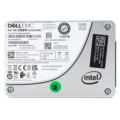 Intel SSDSC2KB038TZR | 3.84TB Triple-Level Cell SATA 6Gb/s 2.5-inch Solid State Drive Refurbished - Intel refurbished available on Gotodirect