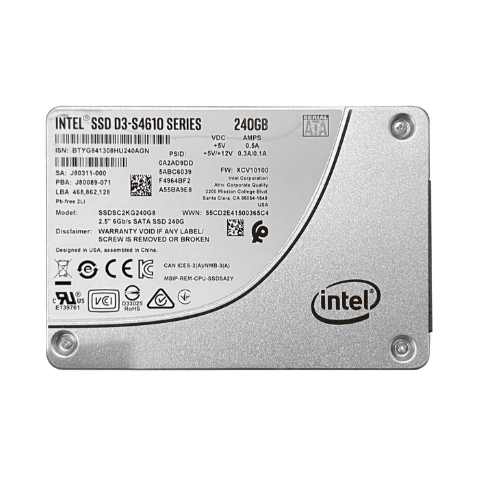 Buy Intel SSDSC2KG240G801 | D3 S4610 240GB Triple-Level Cell SATA 6Gb/s 2.5-Inch Solid State Drive Refurbished - $140.59 Intel SSDSC2KG240G801 | D3 S4610 240GB Triple-Level Cell SATA 6Gb/s 2.5-Inch Solid State Drive Refurbished - Intel refurbished available on Gotodirect