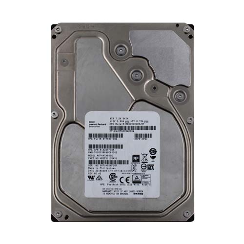 HP MB008000GWJRT | 8TB 7200RPM SATA 6Gb/s Hot-Pluggable (512e) 3.5-Inch Midline Hard Drive for ProLiant Server & Storage Array Refurbished - Hewlett-Packard (ou HP en abrégé) refurbished available on Gotodirect