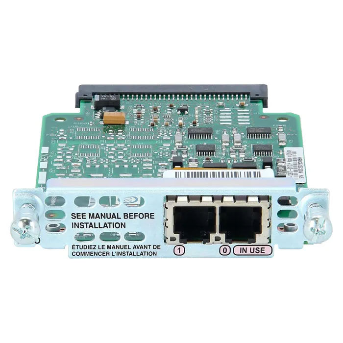 Buy Cisco VIC2-2FXO | 2-Ports FXO (Universal) WAN Voice Interface Card Refurbished - $161.53 Cisco VIC2-2FXO | 2-Ports FXO (Universal) WAN Voice Interface Card Refurbished - Cisco Systems Inc. refurbished available on Gotodirect