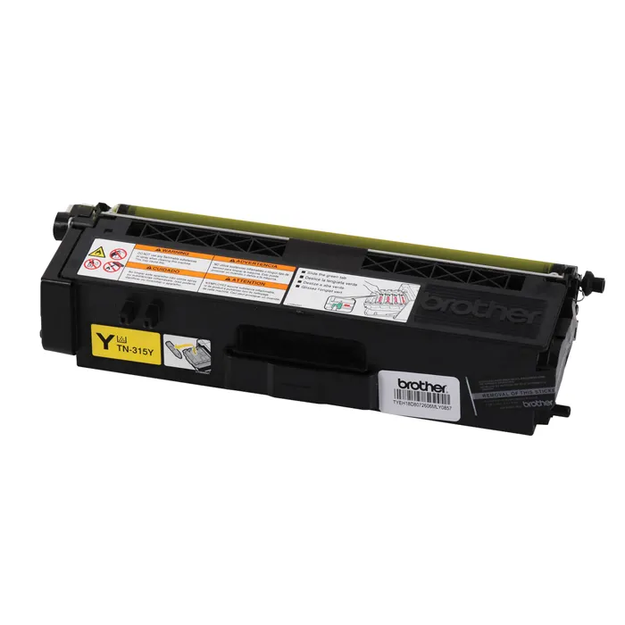 Brother TN315Y | High-yield Toner Yellow for HL-4150CDN/ HL-4570CDW/ HL-4570CDWT/ MFC-9460CDN/ MFC-9560CDW/ MFC-9970CDW Refurbished - Brother refurbished available on Gotodirect